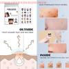 1Pcs Neurological Massage Knee Jerk Percussor Reflexes Diagnostic Percussion Tool Buck Nerve Examination Reflex Hammer Medical
