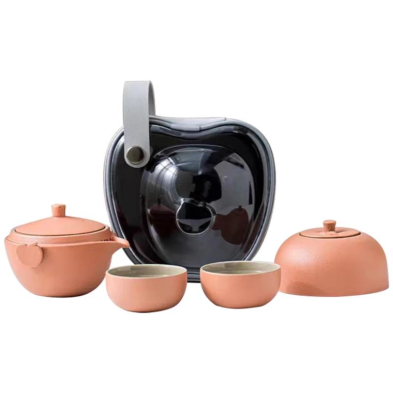 Portable Ceramic Travel Tea Set