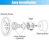 6-Hole Steering Wheel Hub Adapter B 61401