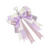 Ribbow Bows Bag Charm Pendant Purse Charms Aesthetic Keychains Keyring for Backpack Purse Handbag Decors
