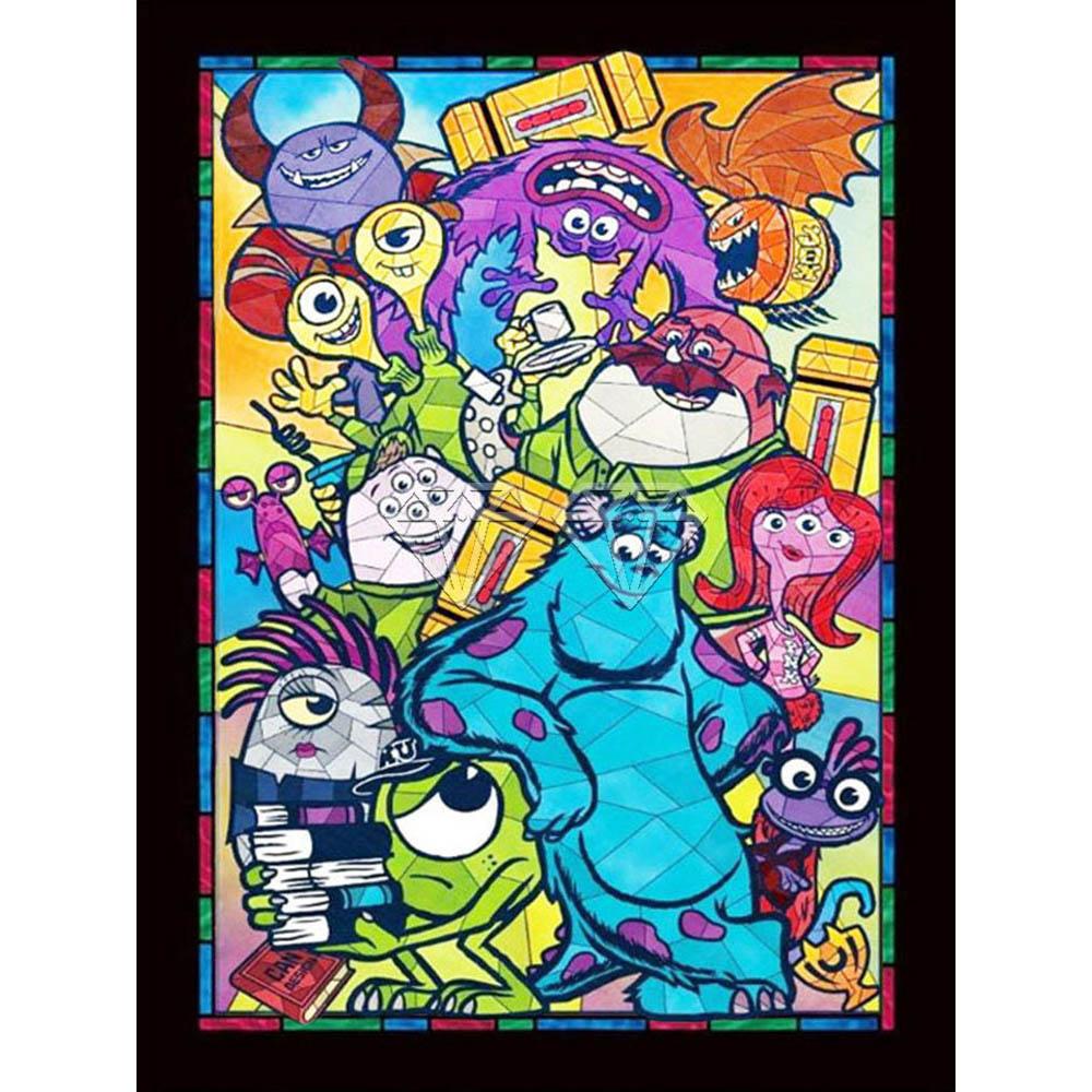 5D DIY Diamond Painting Kit Disney Mickey Mouse Dumbo Cars Full Square&Round Diamond Mosaic Embroidery Cross Stitch Home Decor