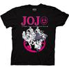 Ripple Junction JoJo's Bizarre Adventure Golden Wind Men's Short Sleeve T-Shirt Passione Gang Group Anime Officially Licensed
