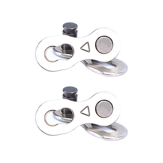 

1 пара, практичная износостойкая пряжка для велосипедной цепи серебристого цвета, защита для велосипеда, товары для улицы A