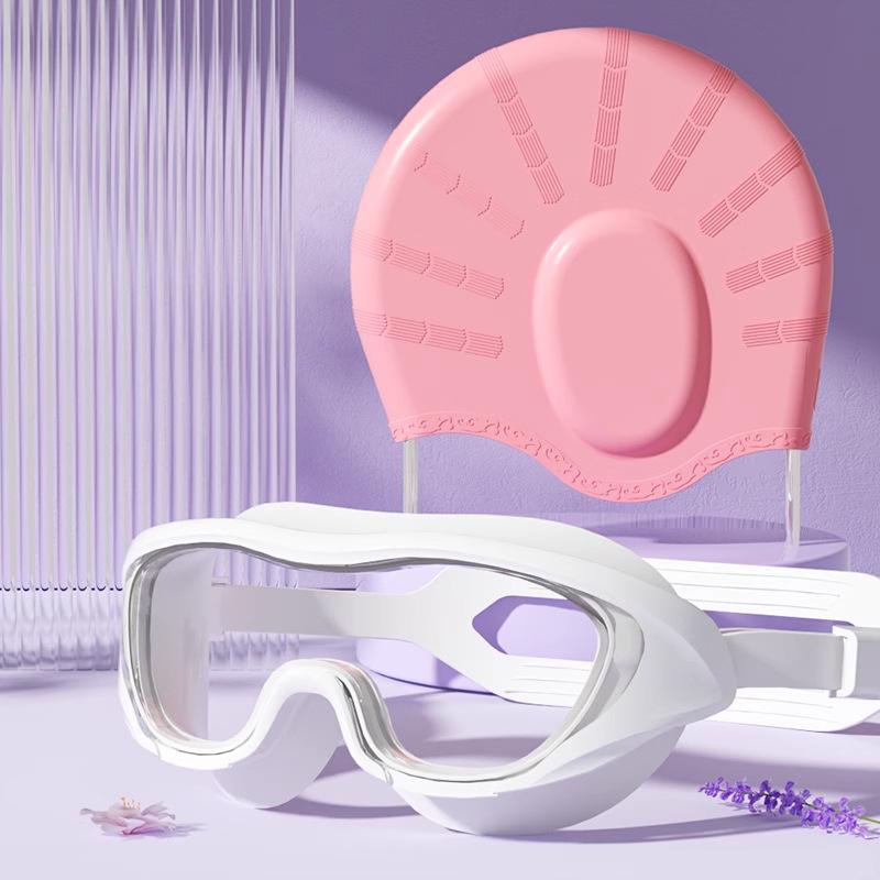 2025 Wasserdichte Silikon-Badekappe für Herren & Damen - Extra Groß, Bequeme Passform für langes Haar