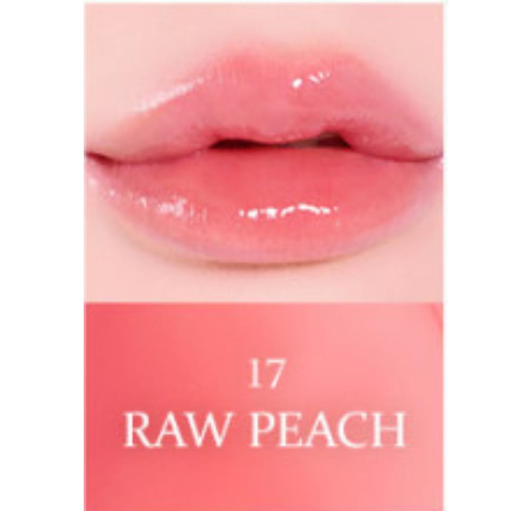 hince Raw Glow Gel Tint 4ml (25 Colors) Long-Lasting High-Shine Lip Glow