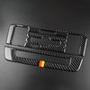 Central Console AC CD Panel Cover Trim Carbon Fiber Decoration Stickers For Mercedes-Benz A B Class W176 W246 CLA C117 GLA X156