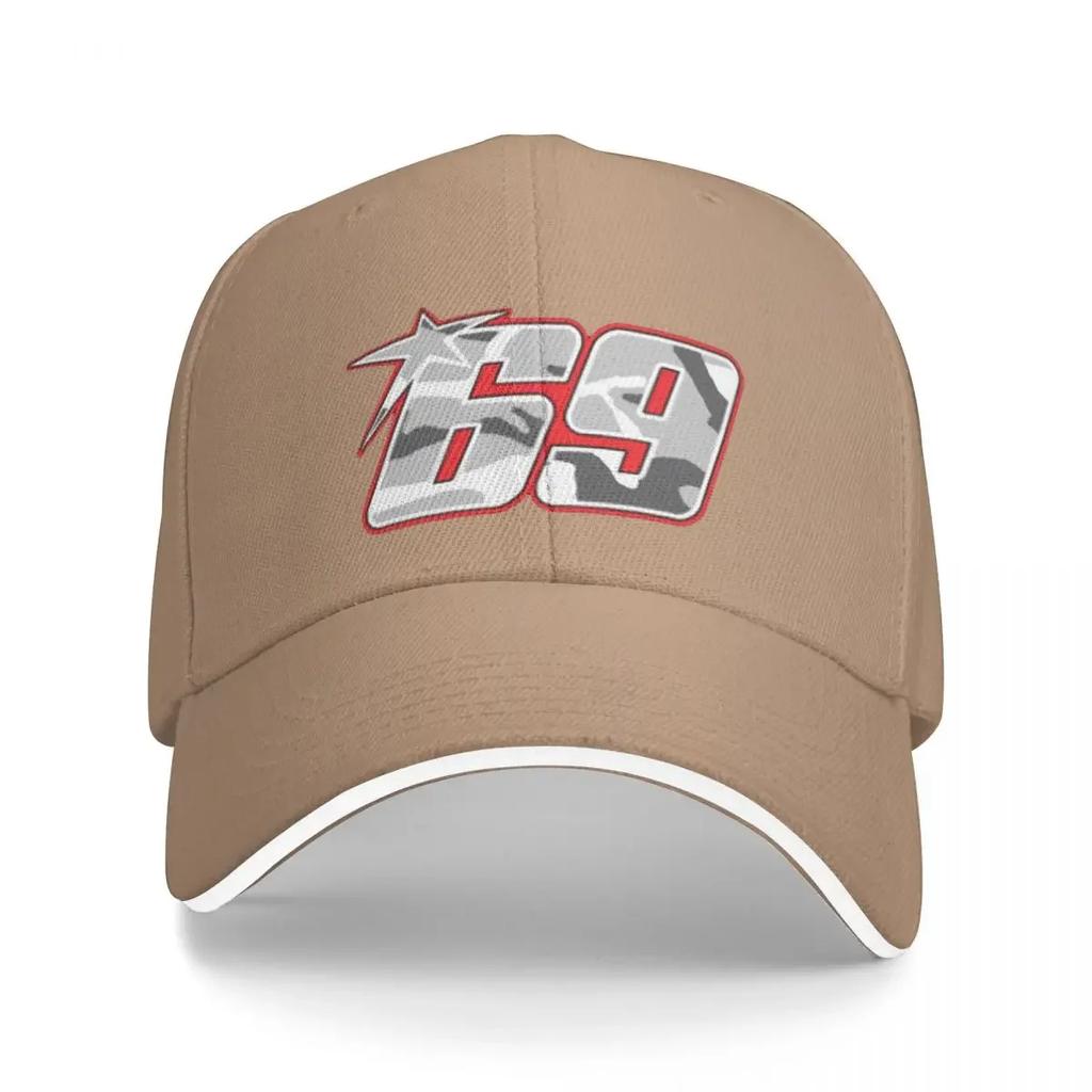 Nicky Hayden Number 69 Baseball Cap Sunscreen Fishing Cap Luxury Cap Boy Child Women's