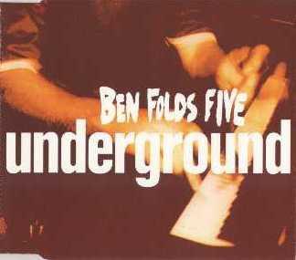 

CD BEN FOLDS FIVE - Underground CDCAR008 Caroline Record 1996 Japan Rock Used