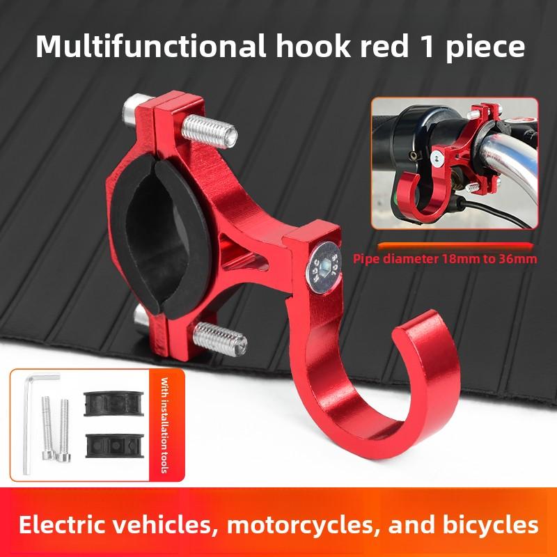 Universal Front-mounted Electric Vehicle Hook, Multi-functional Motorcycle Bicycle Without Drilled Helmet Buckle