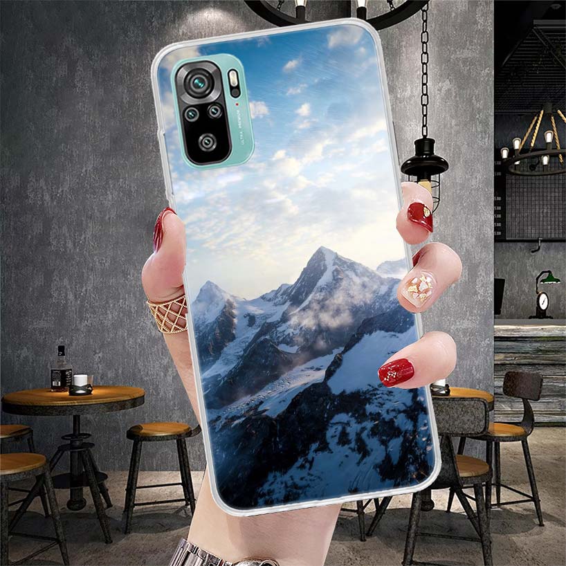 Mountain Peak Forest Soft Phone Case For Xiaomi Redmi Note 15 14 14S 13 12 Pro Plus 12S 11 11S 11E 10 10S 11T 5G Fundas Coque Re