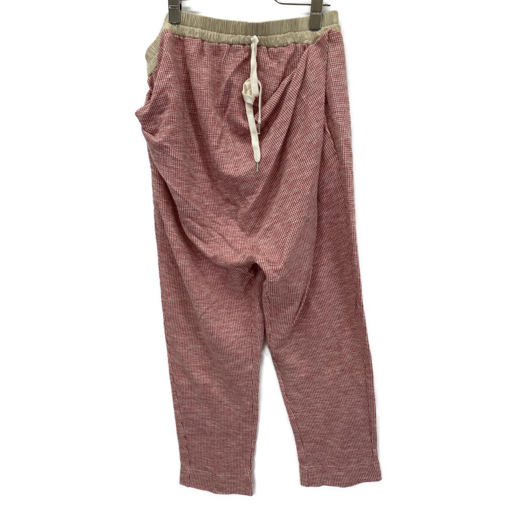 VivienneWestwoodRedLabel 12-01-751018 Red Houndstooth Easy Pants Bottoms M RedUsed