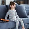 Cartoon Kids Cotton Pajamas Set Long Sleeve Sleepwear Boys Girls 90-140cm