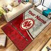 Eintracht Frankfurt Custom Name Carpet Rug for Living Room Bedroom Home Sofa Decoration,Kids play Non-slip Floor Mat