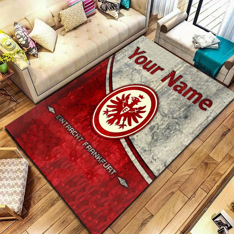 Eintracht Frankfurt Custom Name Carpet Rug for Living Room Bedroom Home Sofa Decoration,Kids play Non-slip Floor Mat
