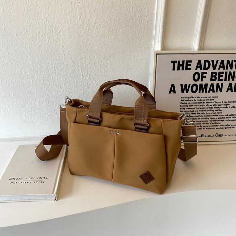 Large Capacity Canvas Tote Bag Women 2024 New Summer Crossbody Bag Urban Simple Style