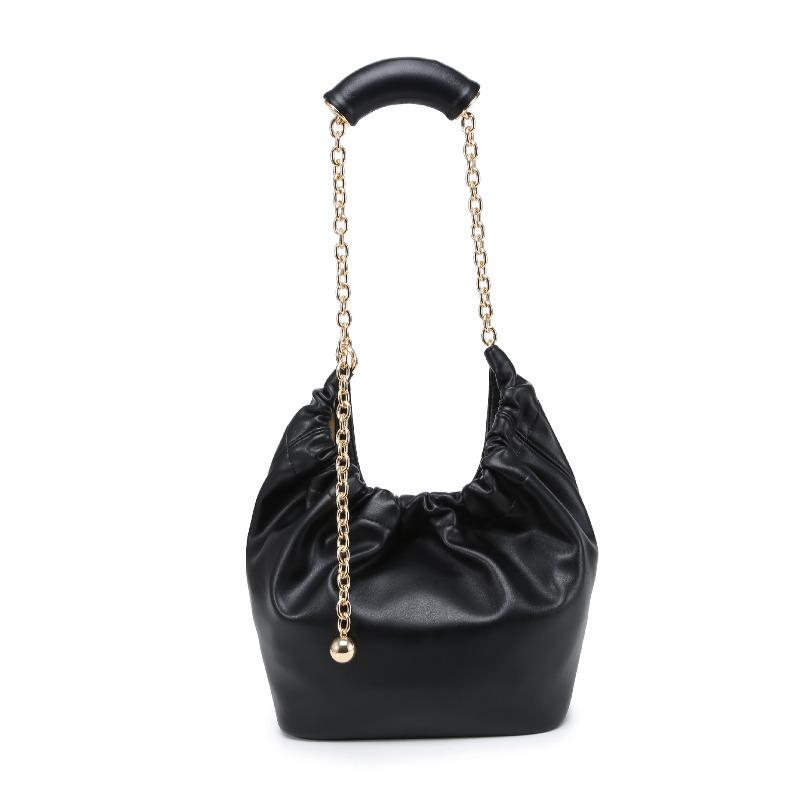 Luo Jia Squeeze Chain Bucket Bag