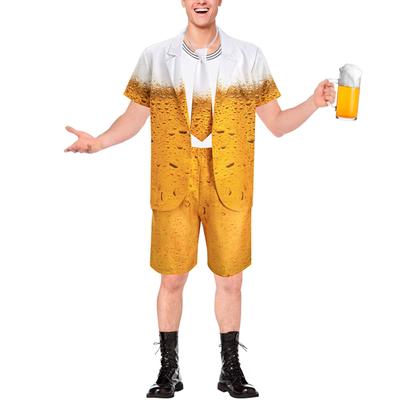 Kostýmy na vystoupení na Oktoberfestu Cosplay Pivo Kostýmy na karneval Pánské kostýmy Kalhoty
