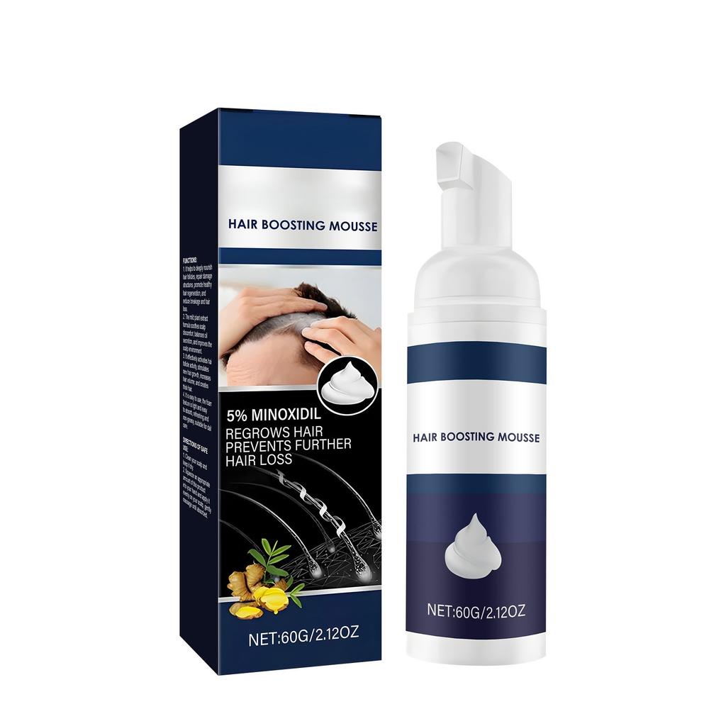 Hair Growth Foam Nourishes Dense Hair Foam Hair Root Care Scalp Care For Hair Growth,60ml