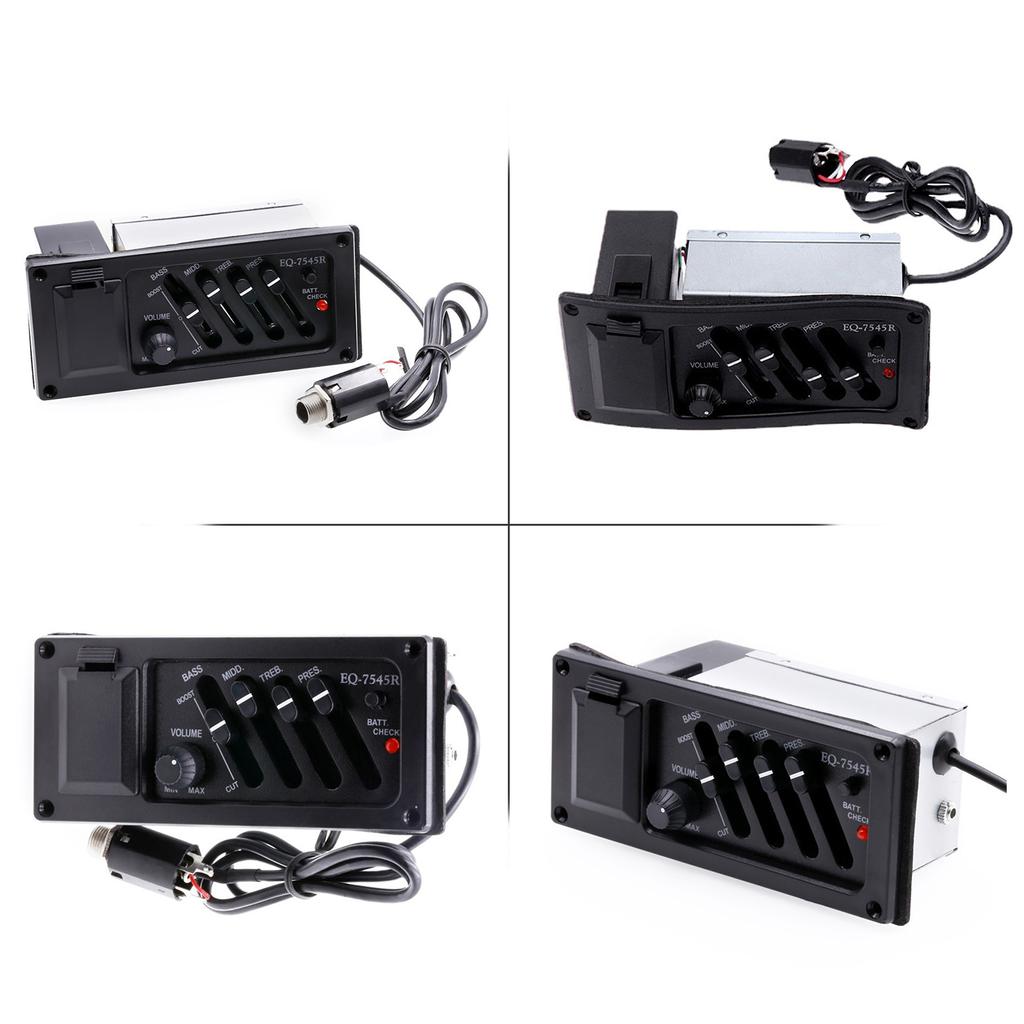 Acoustic Guitar Pickup Balancing EQ for Folk Classical Musical Universal Accessories