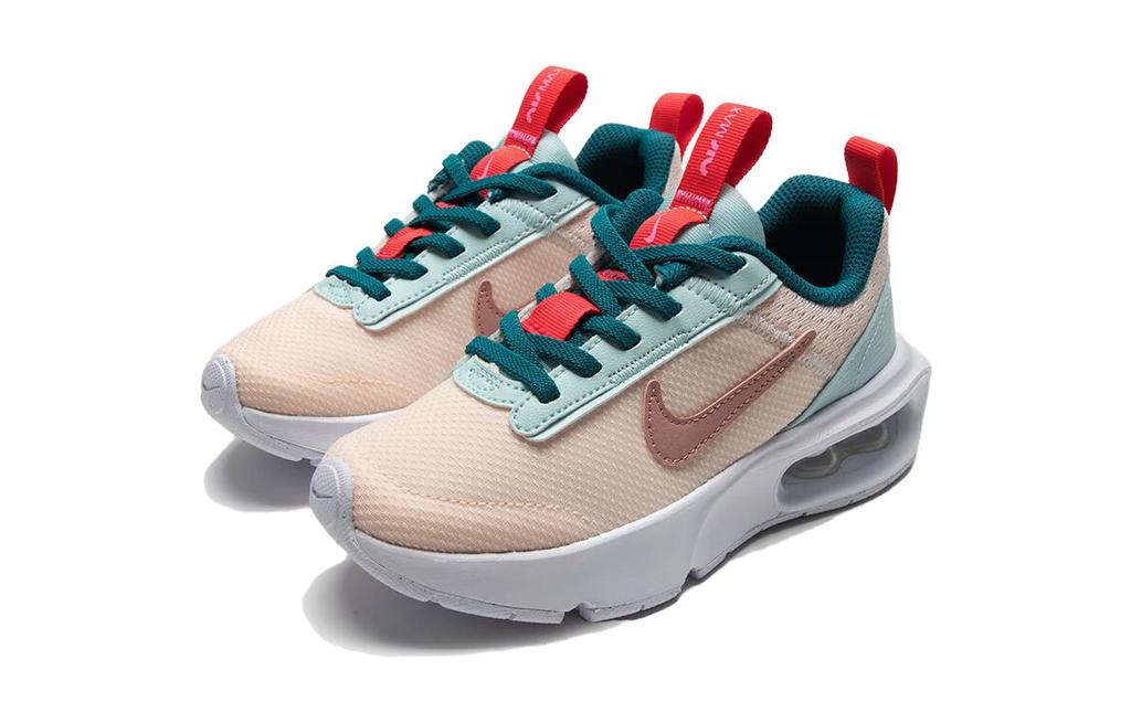 Nike Air Max INTRLK Lite Comfortable Abrasion Resistant Low Top Casual Shoes Pink White Children Aged 3 7 Years Old DH9394-800