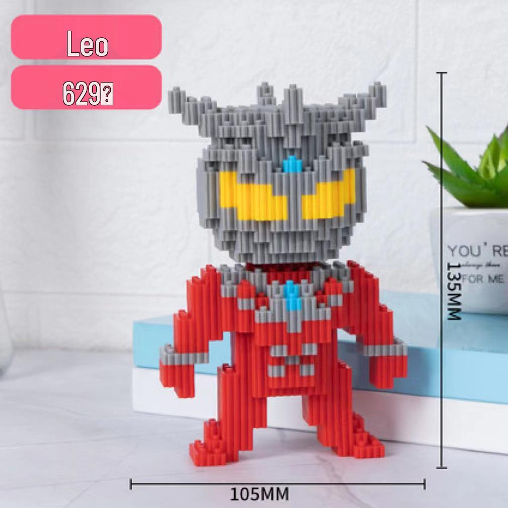 Girls' Compatible Lego: Violent Bear Building Block Series - Educational Micro-Block Interlocking Toys & Gifts