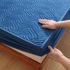 Ultrasonic Waterproof Quilted Mattress Cover All-inclusive Bed Fitted Sheet Anti-mites Bed Cover Not Included Pillowcase