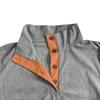 Herren Outdoor Kord Casual Stehkragen Langarm Sweatshirt Sportjacken