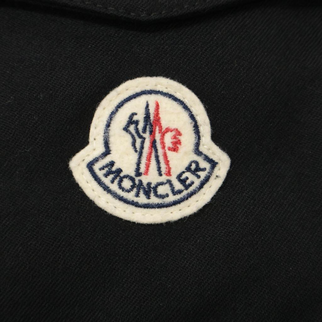 Moncler Im Inland autorisierte Montgenevre Daunenjacke Jacke 0 schwarzGebraucht