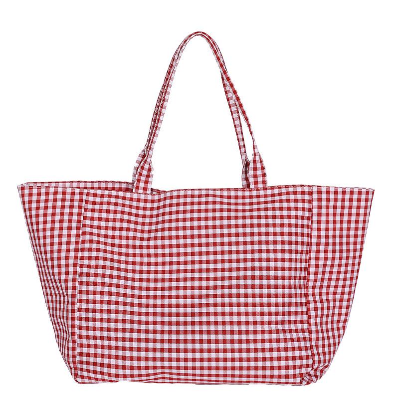 Large Capacity Canvas Bag Women's New Casual and Lightweight Shoulder Tote Bag