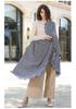 Inner Mongolia Houndstooth Wool Shawl: Dual-Use Long Tassel Scarf for Women - Autumn/Winter Collection.