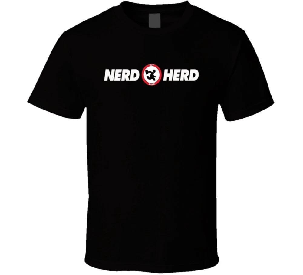 Nerd Herd Tee Chuck Tv Show Series T Shirt 3XL