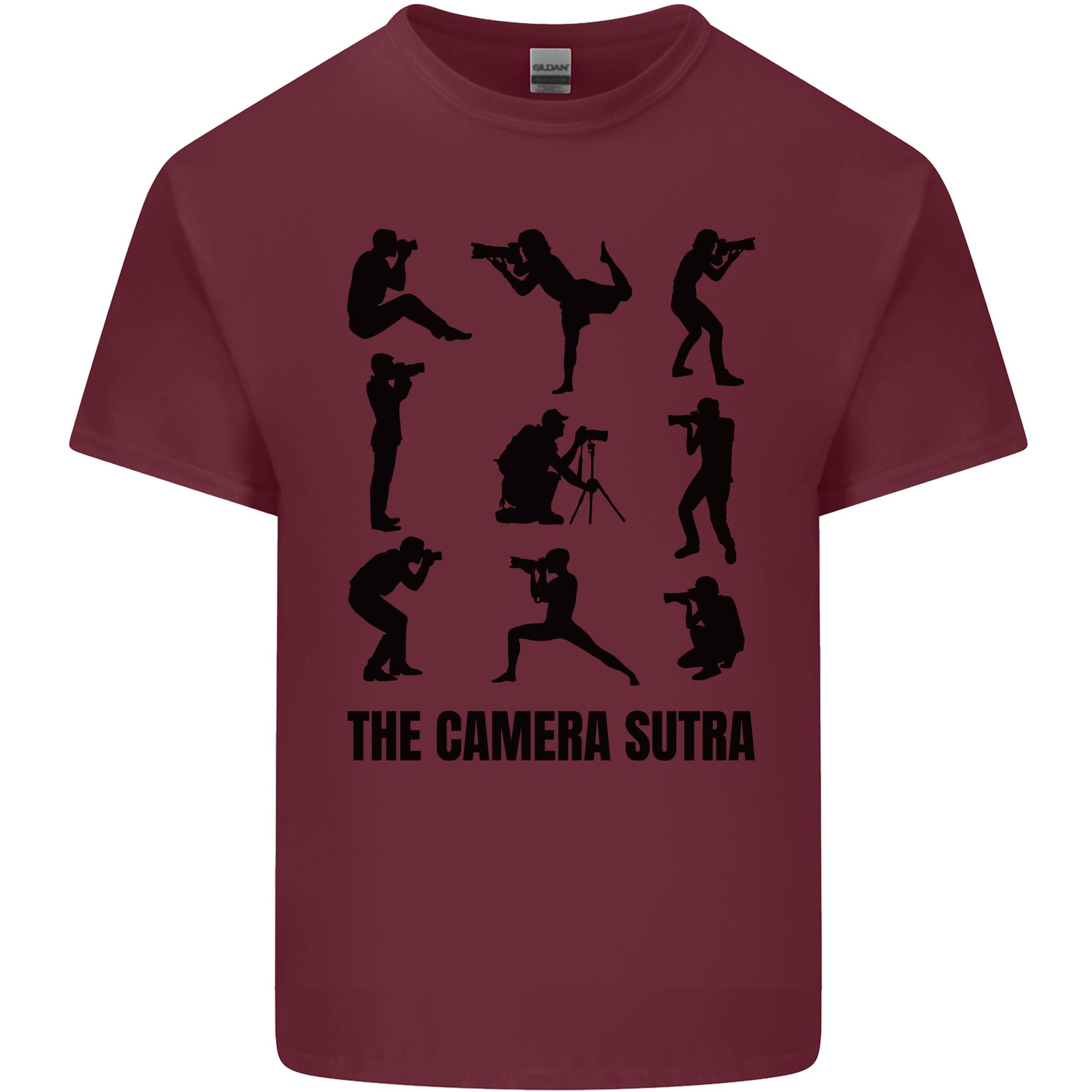 Camera Sutra Funny Photographer Photography Unisexs Light Cotton TShirt S