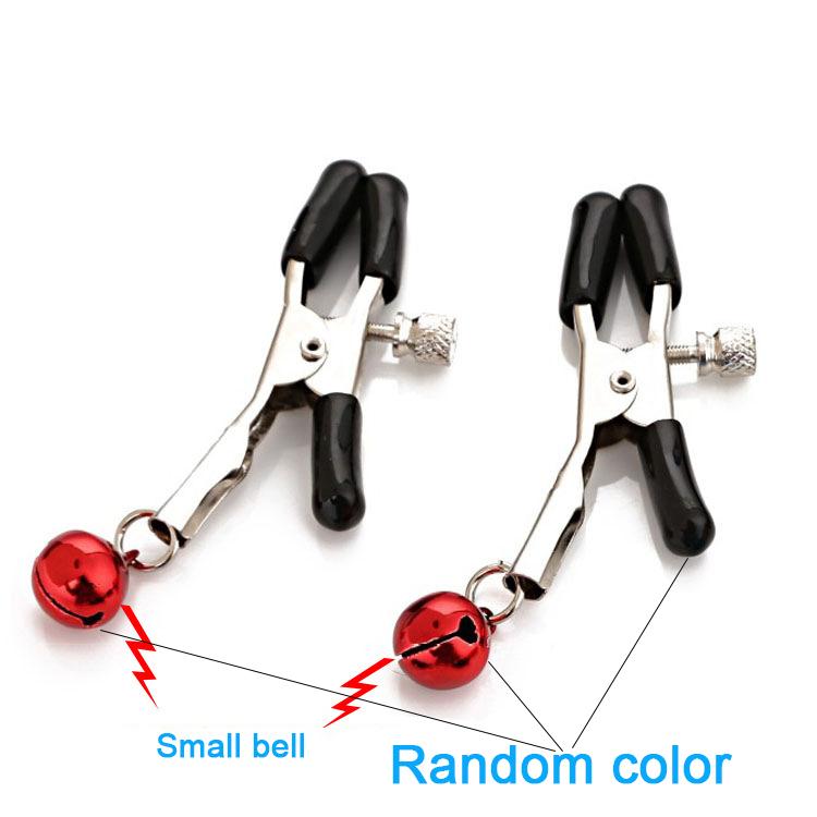 MoDi Metal Nipple Clamp with Metal Chain for Women Fetish To Breast Labia Clip Stimulation Massager Bdsm Bondage Sex Products Adult