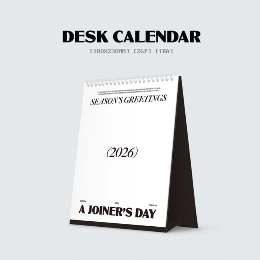 TAEMIN 2026 Season’s Greetings A JOINER’S DAY Official K-Pop Merchandise