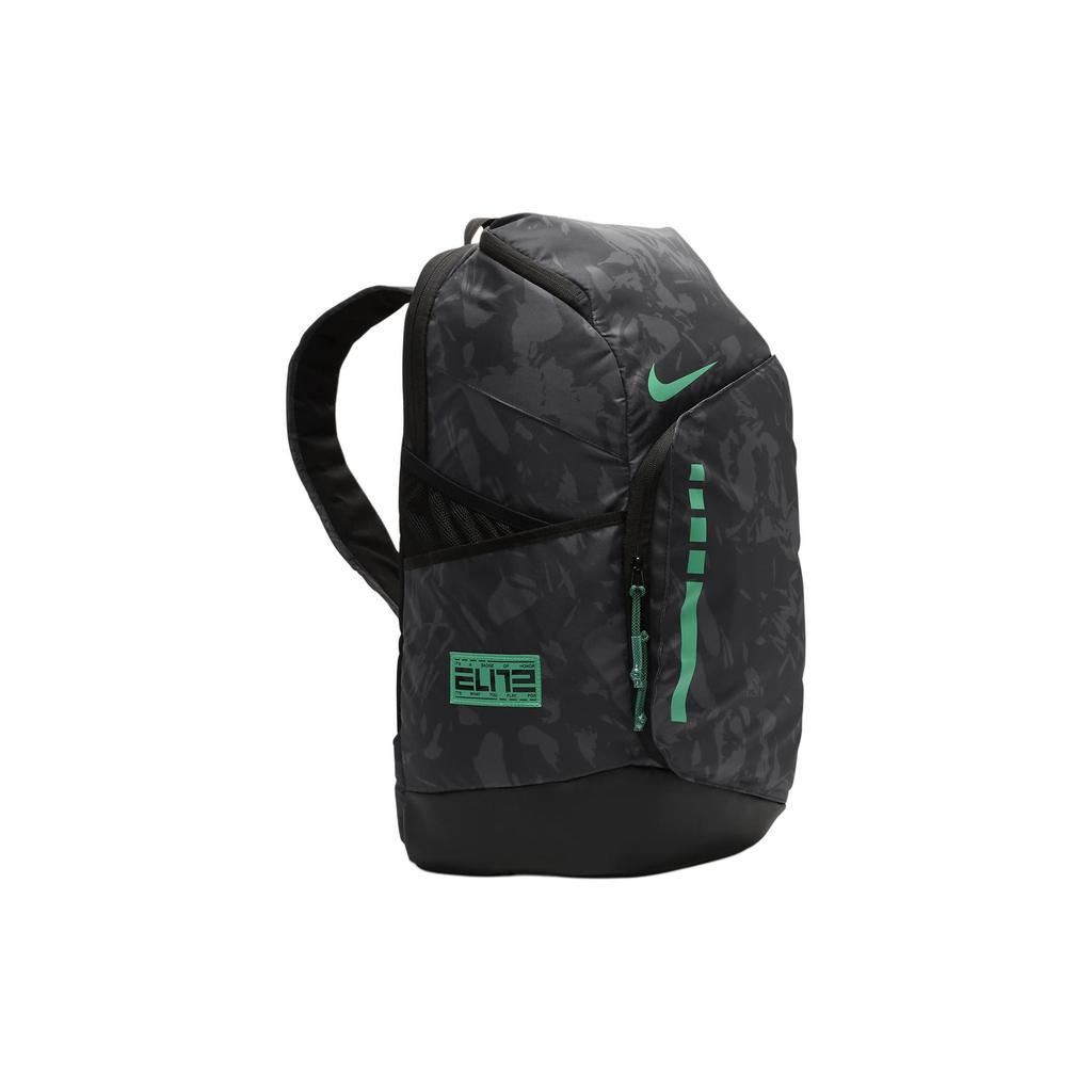 Nike Letter Logo Fabric Backpack Unisex Backpacks Black Coal-Black Stadium-Green FN0943010