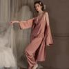 Pure Desire Ice Silk Camisole and Pants Set: Women's Spring/Summer Lightweight Pajamas