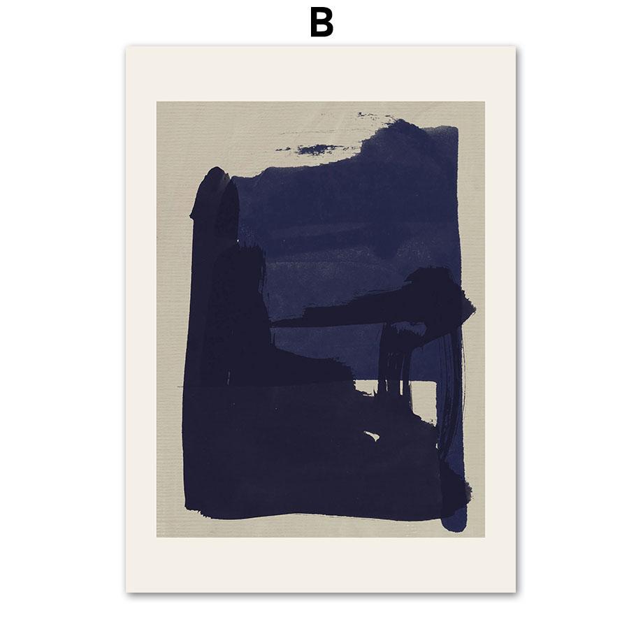 Abstract Blue Vintage Posters And Prints Matisse Line Girl Wall Art Canvas Painting Hotel Bar Pictures Living Room Home Decor