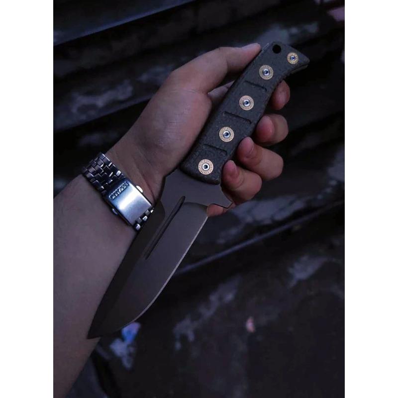 Flachs Reis Mikata Messergriff Patch Heim DIY Hand Micarta Werkzeugteile Zubehör für Butterfly Messer BM Fixed Adamas 375