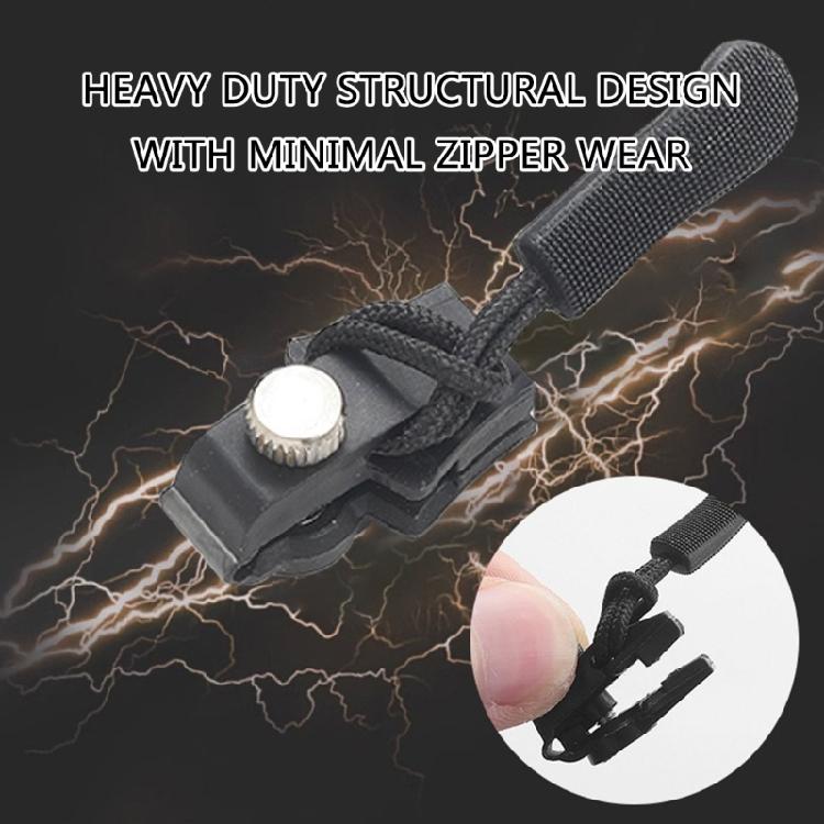 12 Pieces/Set 3 Size Zippers Repair Kits Zips Repair Set Zippers Pullers Replacement Zippers Set for Backpacks