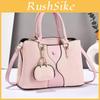 Fashion Splicing Design Shiny Snake Pattern Women Handbag With Pendant Small Bag For Daily Use