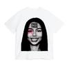 Top Y2k Mariah The Scientist Rapper Star Fashion Maglietta in Cotone Manica Corta Magliette a Manica Corta Girocollo Abbigliamento Unisex
