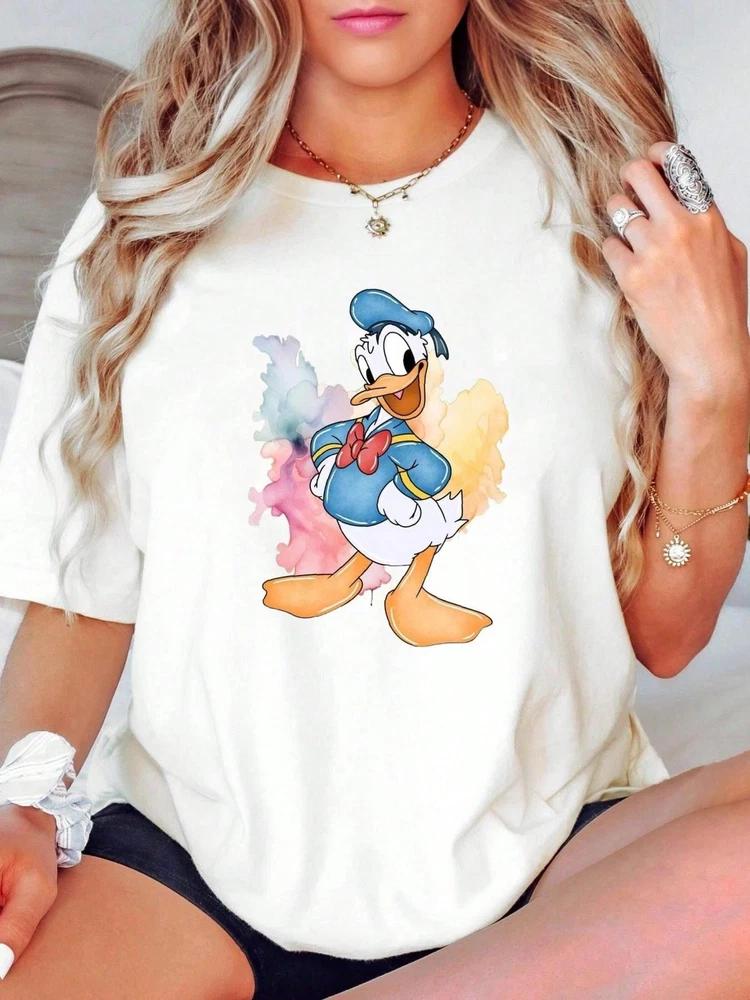 Happy Donald Duck TShirt Unisex S