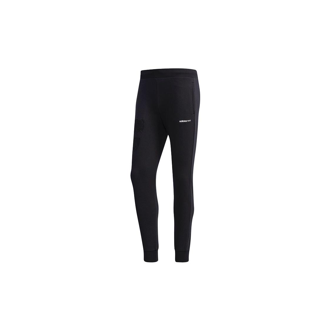 adidas neo Neo M Cs Tp 2 Bundle Feet Sports Long Pants Black Men s DZ7223 S