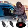 Car Alarm System For Theft Prevention With Sound 12V Auto Anti-Theft Protection System 2 Remote Controls Adjustable Sensitivity