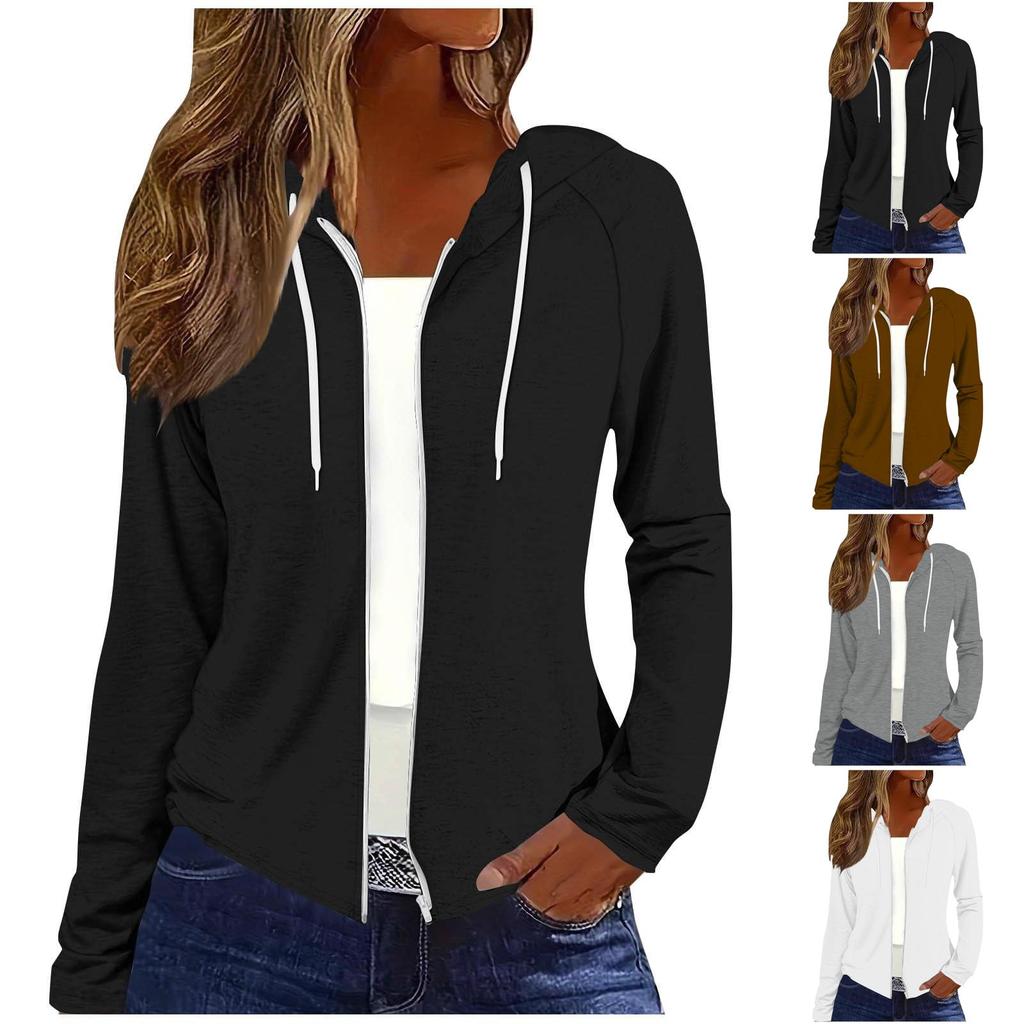 Women's Fashion Long Sleeve Loose Fit Jacket