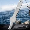 Lure Rings Opener Double Opening Pliers Stainless Steel Fishing Line Pliers Multifunctional Fishing Tackle Tool