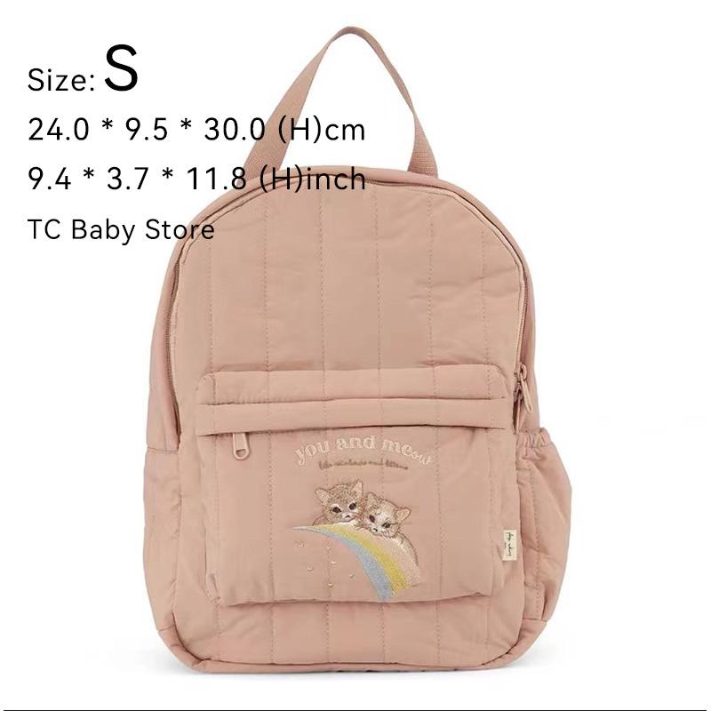 Ks Baby Backpack Parent-Child 2022 Kids Schoolbag Kindergarten Bags Brand Travel Mom Cherry Lemon Children'S Boys Girls Storage