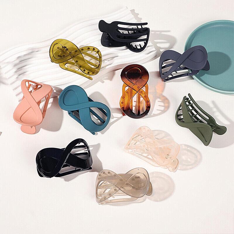 Women Large Hair Clamp Hair Clip Duckbill Claw Hairpin Styling Hair Accessories