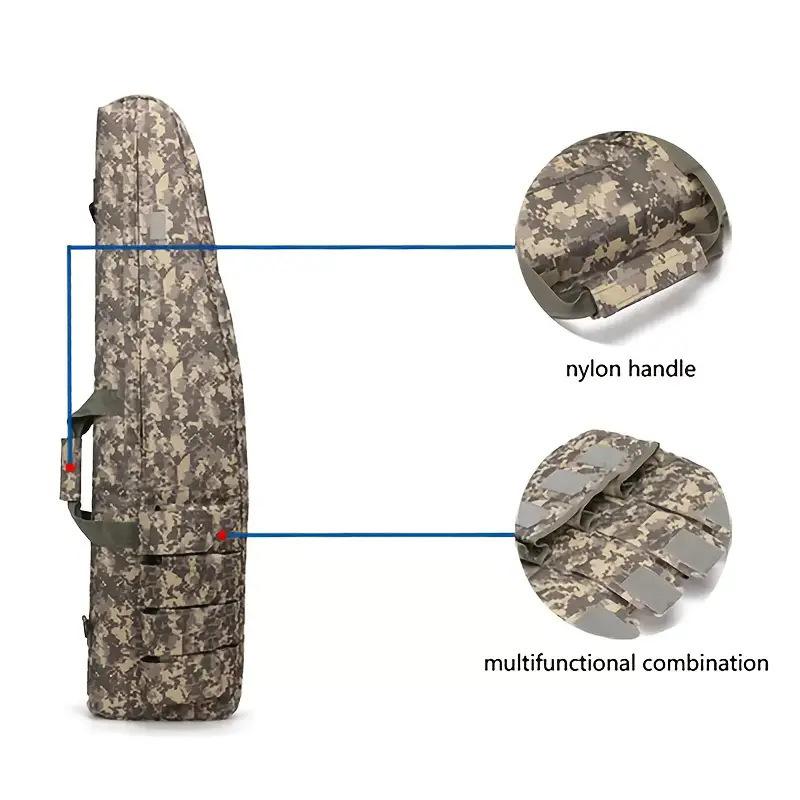 70cm 95cm 118cm Taktiksel Silah Saklama Çantası Outdoor Atış Av Tüfeği Ağır Hizmet Taşıma Çantası Tüfek Omuz Çantası Pedli
