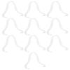 Shoe Tree Sandal Clear 10 Pieces Support, Acrylic,